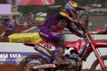 Jett Lawrence Tops Weather-Shortened Opening SMX Round | Honda HRC Progressive