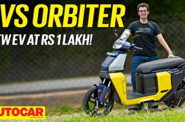 TVS Orbiter walkaround - New EV sitting below the iQube | First Look | Autocar India