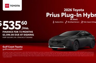 Toyota Prius Plug-In Hybrid 09/05/2025 6068264
