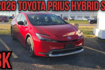 2026 Toyota Prius Plug-In Hybrid SE (8k Video)