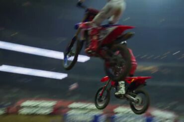 Honda HRC Progressive Controls SMX Playoffs After St. Louis Sweep!