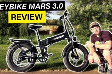 Heybike Mars 3.0 Review: An Insanely Powerful Fat Tire Full Suspension Ebike