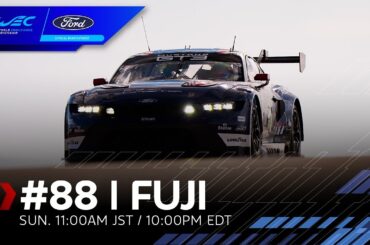 Ford Mustang GT3 Onboard Cam | 2025 FIA WEC 6 Hours of Fuji | Ford Racing
