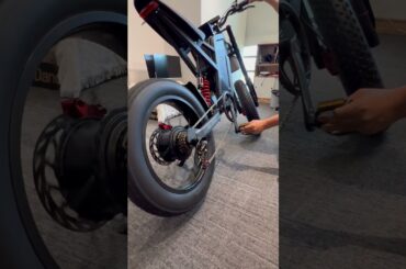 No need to say much. Just have a look yourself.EKX X21 Max Electric bike 6000W/30Ah  #ebike