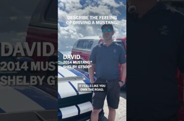 hat does driving a Mustang® really feel like?