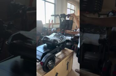 3 Wheel Electric Mobility Folding Scooter 1000W 36V 13.4Ah Electric Motorcycle  #foldingscooter