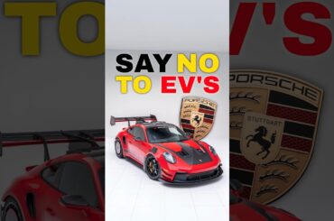Porsche Say's No To EV's!!