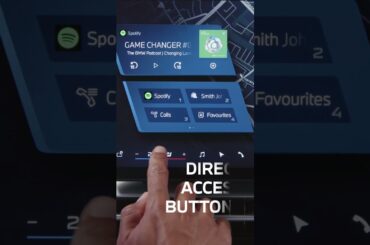 The First-Ever BMW Panoramic iDrive.