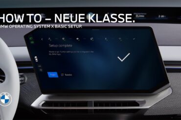 How-To: BMW Operating System X Basic Setup.