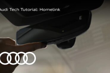 Audi Tech Tutorial: Homelink