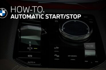 Disable Auto Start Stop in Your BMW | BMW How-To