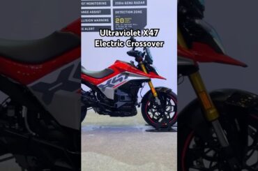 Ultraviolette X47 Crossover: 323 km RANGE & radar safety! #shorts #shortsfeed