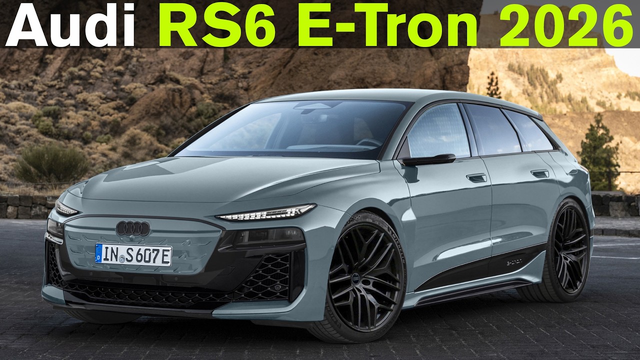 2026 2027 New AUDI RS6 E tron Sports Electric Car EVSHIFT