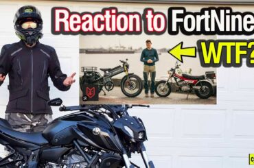 Reaction to FortNine "How E-Bikes Are KILLING Motorcycles" | CycleCruza