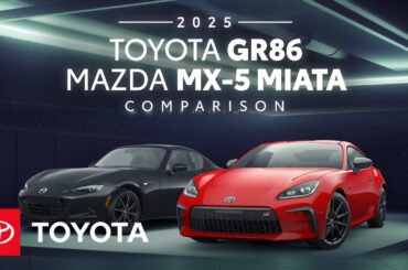 2025 Toyota GR86 vs 2025 Mazda MX-5 Miata | Toyota