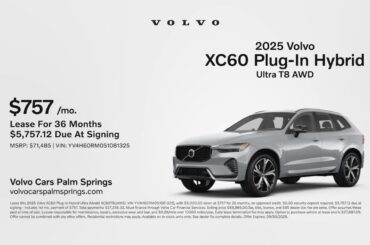 Volvo XC60 Plug-In Hybrid 09/25/2025 6182909