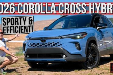 The 2026 Toyota Corolla Cross XSE Hybrid Is A Fuel Sipping Urban SUV With More Style & Tech