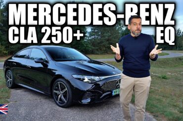 2026 Mercedes Benz CLA 250+ with EQ Technology - Can It Beat Tesla? (ENG) - Test Drive and Review