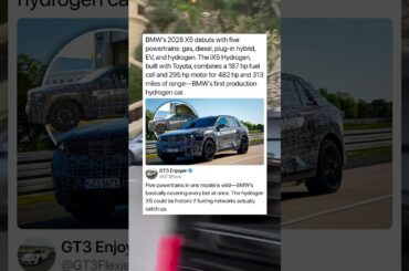 BMW’s 2028 X5 debuts with five powertrains: gas, diesel, plug-in hybrid, EV, and hydrogen