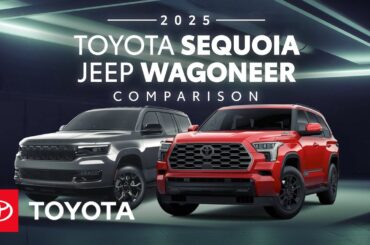 2025 Toyota Sequoia vs. 2025 Jeep Wagoneer | Toyota