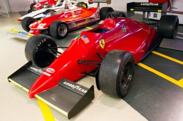 This is the unraced Ferrari 637 from 1986, built to CART specifications.