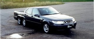 Saab 9-5 Solstad 6 wheeled pickup