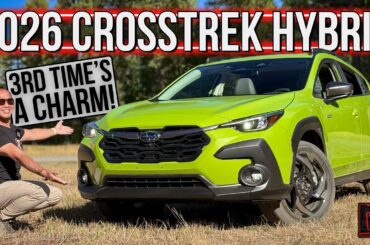 The 2026 Subaru Crosstrek Hybrid Is An Unrivaled Go-Anywhere Small SUV With Extra Efficiency
