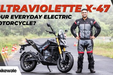 Ultraviolette X-47 Review I The everyday electric motorcycle? I BikeWale #bikewale #ultraviolette