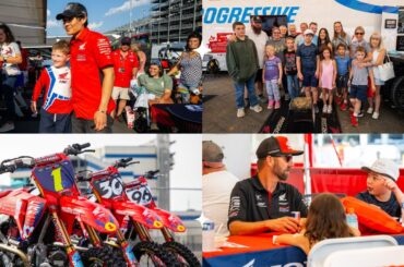 Pediatric Brain Tumor Foundation Families Join Honda HRC Progressive at SMX 💛