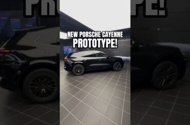 We got a sneak preview of the upcoming all-electric Cayenne E4 #Porsche #Cayenne #PowerDrift
