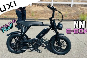 OUXI V8 Mini Moto-Style E-Bike Review | The Honda Grom of E-bikes