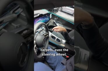 🤩 Mercedes-Benz is dropping the FIRST EVER vegan car interior | #shorts