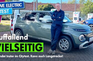 Hyundai Inster im Alltag - Citytest und Autobahn im E-Auto Kleinwagen - Der kann auch Langstrecke!