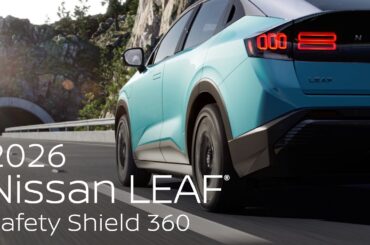 All-New 2026 Nissan LEAF Safety Shield 360 Features with Virtual Demonstration