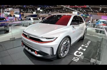 Volkswagen VW ID GTI Concept future compact sport show full electric car ecar auto walkaround W2748