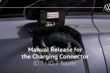 Volkswagen ID.7 Manual Release for the Charging Connector