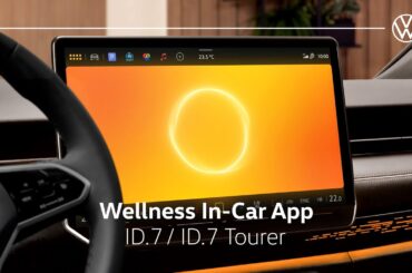 Volkswagen ID.7 Wellness In Car App