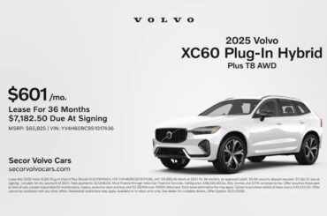 Volvo XC60 Plug-In Hybrid 10/04/2025 6244203