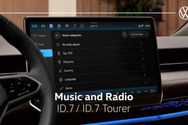 Volkswagen ID.7 Music and Radio