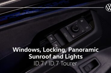 Volkswagen ID.7 Windows Locking and Light