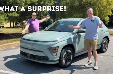 What a PLEASANT Surprise! 2025 Hyundai Kona Electric First Drive and Review