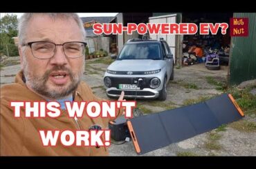 Can you solar charge an EV with this unit? No. Here's why.