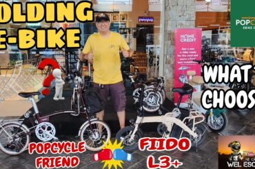AN E-BIKE TRI FOLD OR THE FIIDO L3 + ANO MAS MAGANDA?