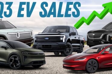 Electric Car Sales In Q3 Went Insane! My Q4 USA Sales Predictions