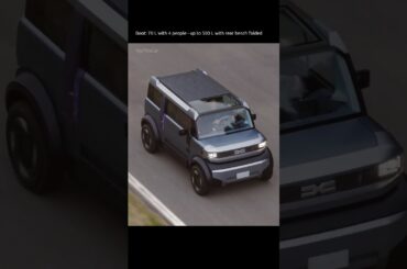 Dacia Hipster Concept - Tiny, ultra-affordable electric city car