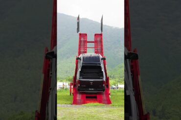 MITSUBISHI TRITON | 4WD demonstration (steep 45° angle)