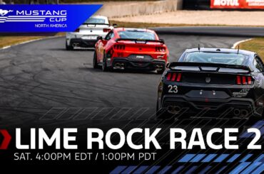 🔴 Mustang Cup Race 2 at Lime Rock Park | Ford Racing