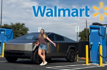 Walmart Is Building An EV Charging Network At An Alarmingly Fast Rate! My First Charge