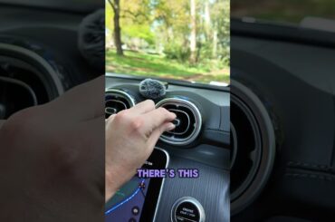 Extremely satisfying Mercedes-Benz feature, here in the new C350e plug-in hybrid.