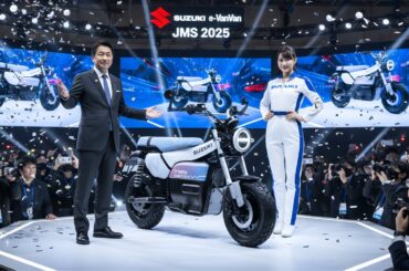 2026 NEW SUZUKI E-VANVAN LAUNCHED!! RETRO MODERN ELECTRIC MOTORCYCLE